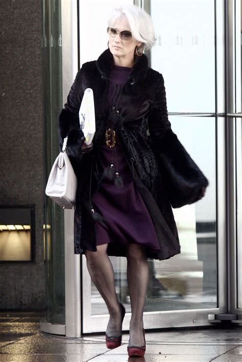 the devil wears prada miranda arrives|miranda priestly full body pic.